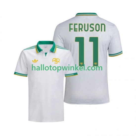 AS Roma Voetbalshirt Evan Ferguson 11 Heren Derde Tenue 2025-2026 Korte Mouw
