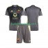 AS Roma Voetbalshirt Doelman Kleuters/Kids Thuis Tenue 2025-2026 Korte Mouw