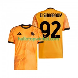AS Roma Voetbalshirt Stephan El Shaarawy 92 Heren Uit Tenue 2025-2026 Korte Mouw