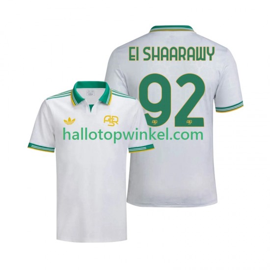 AS Roma Voetbalshirt Stephan El Shaarawy 92 Heren Derde Tenue 2025-2026 Korte Mouw