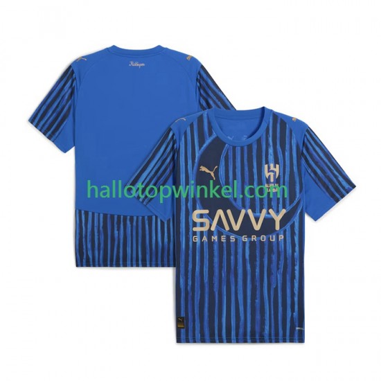 Voetbalshirt Al Hilal CWC Heren Thuis Tenue 2025-2026 Korte Mouw