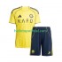 Voetbalshirt Al Nassr Kleuters/Kids Thuis Tenue 2025-2026 Korte Mouw
