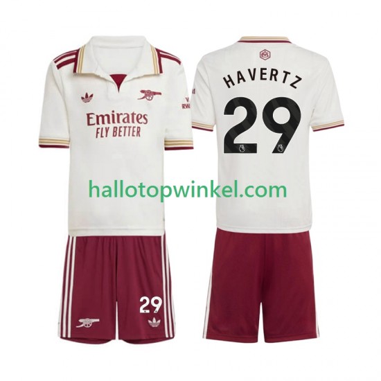Arsenal Voetbalshirt Kai Havertz 29 Kleuters/Kids Derde Tenue 2025-2026 Korte Mouw