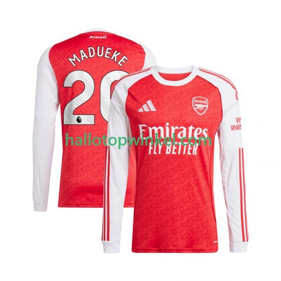 Arsenal Voetbalshirt Noni Madueke 20 Heren Thuis Tenue 2025-2026 Lange Mouw