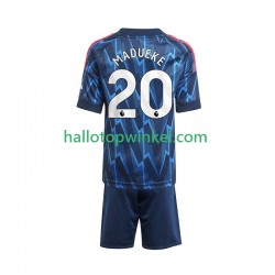 Arsenal Voetbalshirt Noni Madueke 20 Kleuters/Kids Uit Tenue 2025-2026 Korte Mouw