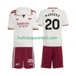 Arsenal Voetbalshirt Noni Madueke 20 Kleuters/Kids Derde Tenue 2025-2026 Korte Mouw