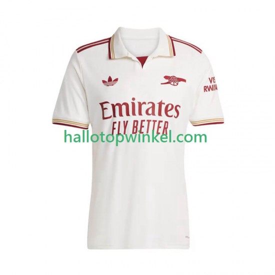 Arsenal Voetbalshirt Heren Derde Tenue 2025-2026 Korte Mouw