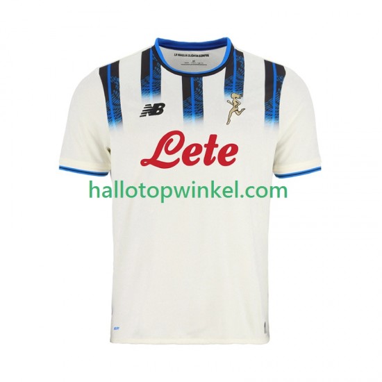 Atalanta Voetbalshirt Heren Uit Tenue 2025-2026 Korte Mouw