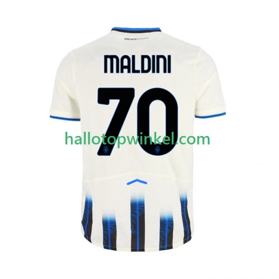 Atalanta Voetbalshirt Daniel Maldini 70 Heren Uit Tenue 2025-2026 Korte Mouw