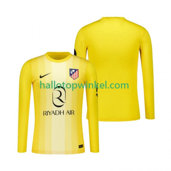 Atlético Madrid Voetbalshirt Doelman Heren Thuis Tenue 2025-2026 Lange Mouw