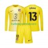 Atlético Madrid Voetbalshirt Jan Oblak 13 Doelman Kleuters/Kids Thuis Tenue 2025-2026 Lange Mouw
