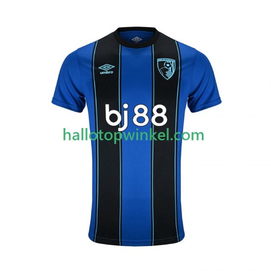 Voetbalshirt BOURNEMOUTH Heren Uit Tenue 2025-2026 Korte Mouw
