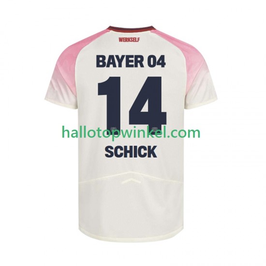 Bayer 04 Leverkusen Voetbalshirt Patrik Schick 14 Heren Uit Tenue 2025-2026 Korte Mouw