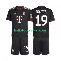 FC Bayern München Voetbalshirt Alphonso Davies 19 Kleuters/Kids Derde Tenue 2025-2026 Korte Mouw