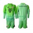 FC Bayern München Voetbalshirt Doelman Kleuters/Kids Thuis Tenue 2025-2026 Lange Mouw