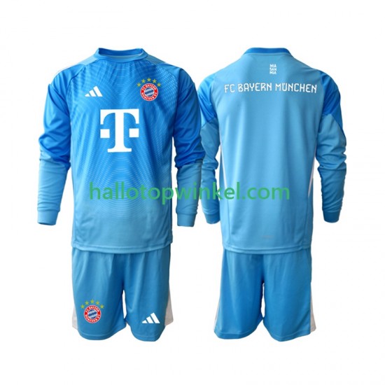 FC Bayern München Voetbalshirt Doelman Kleuters/Kids Derde Tenue 2025-2026 Lange Mouw