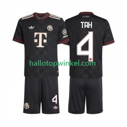 FC Bayern München Voetbalshirt Jonathan Tah 4 Kleuters/Kids Derde Tenue 2025-2026 Korte Mouw