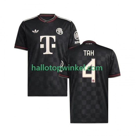 FC Bayern München Voetbalshirt Jonathan Tah 4 Heren Derde Tenue 2025-2026 Korte Mouw
