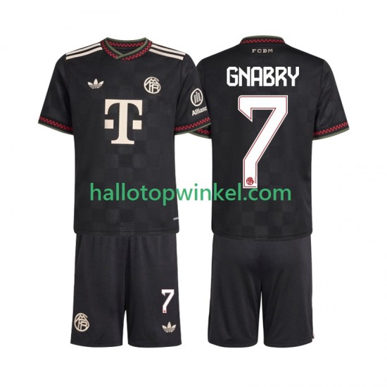 FC Bayern München Voetbalshirt Serge Gnabry 7 Kleuters/Kids Derde Tenue 2025-2026 Korte Mouw
