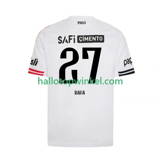 Besiktas Voetbalshirt Rafa Silva 27 Heren Thuis Tenue 2025-2026 Korte Mouw