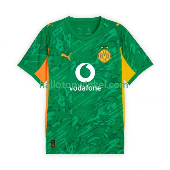 Borussia Dortmund Voetbalshirt Doelman Heren Thuis Tenue 2025-2026 Korte Mouw