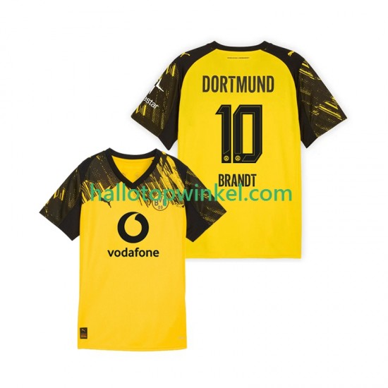 Borussia Dortmund Voetbalshirt Julian Brandt 10 Heren Thuis Tenue 2025-2026 Korte Mouw