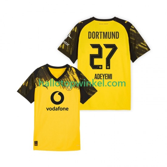 Borussia Dortmund Voetbalshirt Karim Adeyemi 27 Heren Thuis Tenue 2025-2026 Korte Mouw