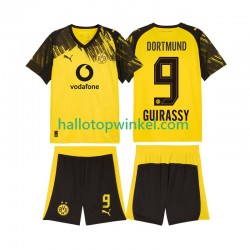 Borussia Dortmund Voetbalshirt Serhou Guirassy 9 Kleuters/Kids Thuis Tenue 2025-2026 Korte Mouw