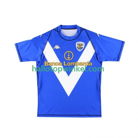 Voetbalshirt Brescia Calcio 2003 Retro Heren Thuis Tenue 2004 Korte Mouw
