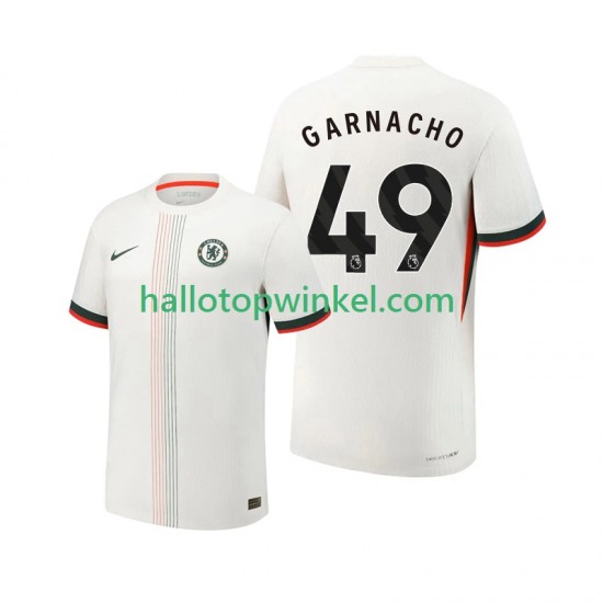 Chelsea Voetbalshirt Alejandro Garnacho 49 Heren Uit Tenue 2025-2026 Korte Mouw
