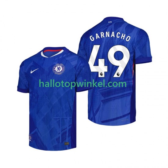 Chelsea Voetbalshirt Alejandro Garnacho 49 Heren Thuis Tenue 2025-2026 Korte Mouw