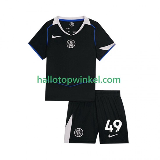 Chelsea Voetbalshirt Alejandro Garnacho 49 Kleuters/Kids Derde Tenue 2025-2026 Korte Mouw