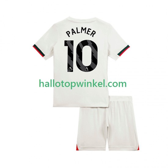 Chelsea Voetbalshirt Cole Palmer 10 Kleuters/Kids Uit Tenue 2025-2026 Korte Mouw
