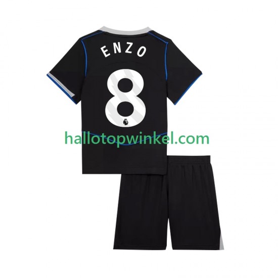 Chelsea Voetbalshirt Enzo Fernandez 8 Kleuters/Kids Derde Tenue 2025-2026 Korte Mouw