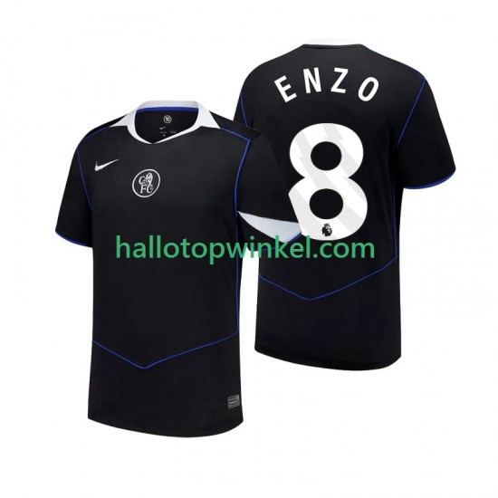 Chelsea Voetbalshirt Enzo Fernandez 8 Heren Derde Tenue 2025-2026 Korte Mouw