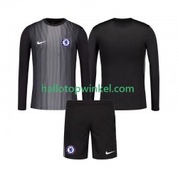 Chelsea Voetbalshirt Doelman Kleuters/Kids Thuis Tenue 2025-2026 Lange Mouw