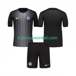 Chelsea Voetbalshirt Doelman Kleuters/Kids Thuis Tenue 2025-2026 Korte Mouw