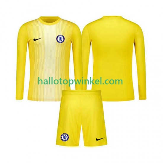 Chelsea Voetbalshirt Doelman Kleuters/Kids Derde Tenue 2025-2026 Lange Mouw