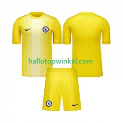 Chelsea Voetbalshirt Doelman Kleuters/Kids Derde Tenue 2025-2026 Korte Mouw