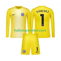 Chelsea Voetbalshirt Robert Sanchez 1 Doelman Kleuters/Kids Derde Tenue 2025-2026 Lange Mouw