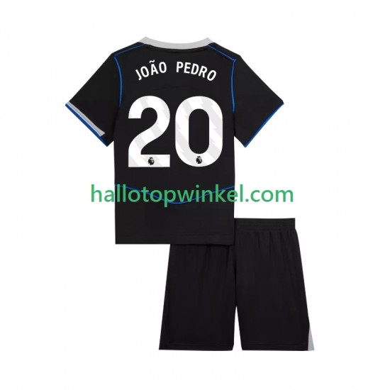 Chelsea Voetbalshirt Joao Pedro 20 Kleuters/Kids Derde Tenue 2025-2026 Korte Mouw