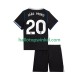 Chelsea Voetbalshirt Joao Pedro 20 Kleuters/Kids Derde Tenue 2025-2026 Korte Mouw