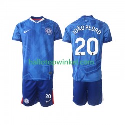 Chelsea Voetbalshirt joao pedro 20 Kleuters/Kids Thuis Tenue 2025-2026 Korte Mouw