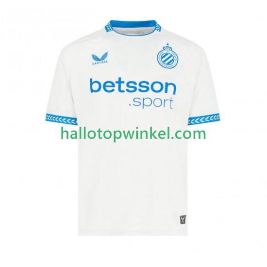 Club Brugge Voetbalshirt Heren Uit Tenue 2025-2026 Korte Mouw