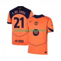 FC Barcelona Voetbalshirt Frenkie de Jong 21 UCL Heren Derde Tenue 2025-2026 Korte Mouw