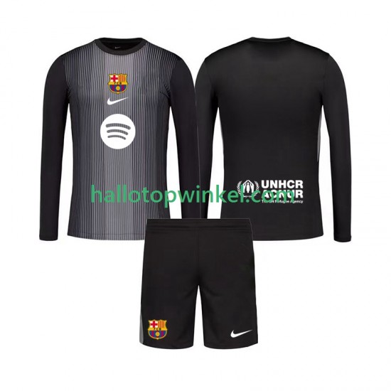 FC Barcelona Voetbalshirt Doelman Kleuters/Kids Derde Tenue 2025-2026 Lange Mouw