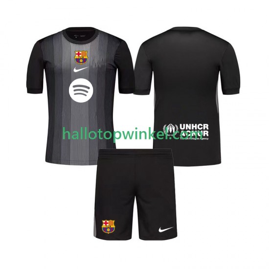 FC Barcelona Voetbalshirt Doelman Kleuters/Kids Derde Tenue 2025-2026 Korte Mouw