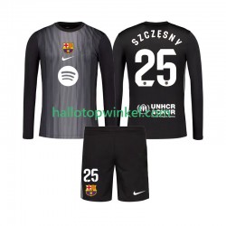 FC Barcelona Voetbalshirt Szczesny 25 Doelman Kleuters/Kids Derde Tenue 2025-2026 Lange Mouw