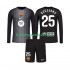 FC Barcelona Voetbalshirt Szczesny 25 Doelman Kleuters/Kids Derde Tenue 2025-2026 Lange Mouw
