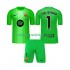 FC Barcelona Voetbalshirt Ter Stegen 1 Doelman Kleuters/Kids Thuis Tenue 2025-2026 Korte Mouw